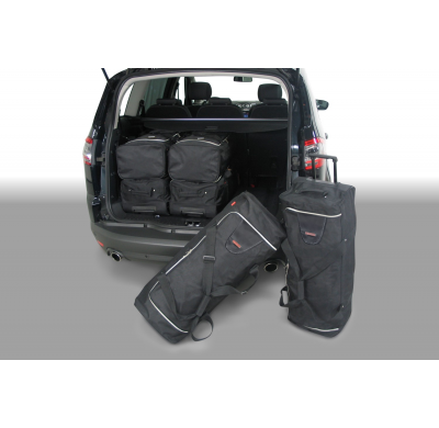 Set maletas especifico FORD S-Max I 2006-2015 mpv CAR-BAGS (3x Trolley + 3x Bolsa de mano)