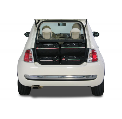 Set maletas especifico FIAT 500 2007- 3d CAR-BAGS (2x Trolley + 2x Bolsa de mano)