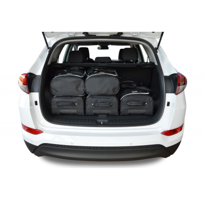 Set maletas especifico HYUNDAI Tucson (TL) 2015- suv CAR-BAGS (3x Trolley + 3x Bolsa de mano)