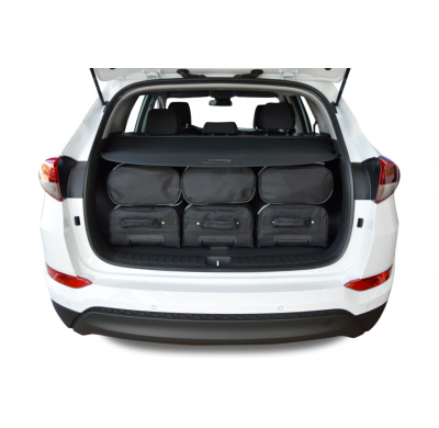 Set maletas especifico HYUNDAI Tucson (TL) 2015- suv CAR-BAGS (3x Trolley + 3x Bolsa de mano)