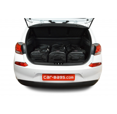 Set maletas especifico HYUNDAI i30 (PD) 2017- 5d CAR-BAGS (3x Trolley + 3x Bolsa de mano)