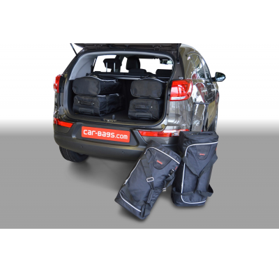 Set maletas especifico KIA Sportage III (SL) 2010-2015 suv CAR-BAGS (3x Trolley + 3x Bolsa de mano)