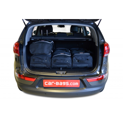 Set maletas especifico KIA Sportage III (SL) 2010-2015 suv CAR-BAGS (3x Trolley + 3x Bolsa de mano)