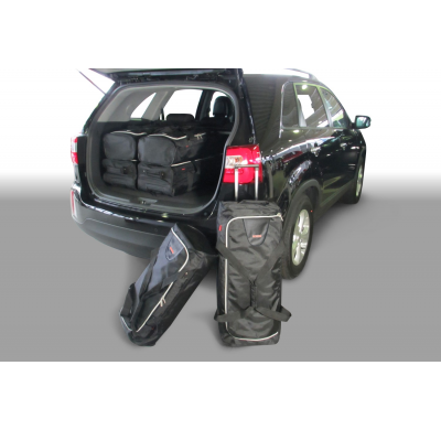 Set maletas especifico KIA Sorento II (XM) 2009-2015 suv CAR-BAGS (3x Trolley + 3x Bolsa de mano)