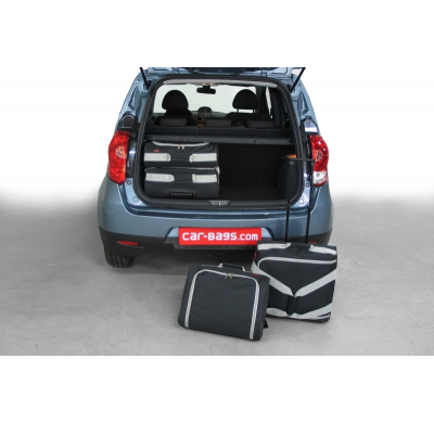 Set maletas especifico MITSUBISHI Colt (Z30) reestyling 2009-2013 5d CAR-BAGS (2x Trolley + 2x Bolsa de mano)