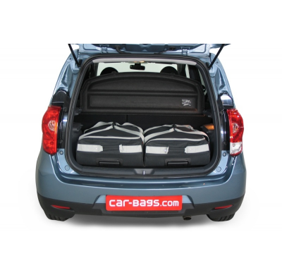 Set maletas especifico MITSUBISHI Colt (Z30) reestyling 2009-2013 5d CAR-BAGS (2x Trolley + 2x Bolsa de mano)