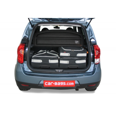Set maletas especifico MITSUBISHI Colt (Z30) reestyling 2009-2013 5d CAR-BAGS (2x Trolley + 2x Bolsa de mano)