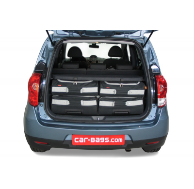 Set maletas especifico MITSUBISHI Colt (Z30) reestyling 2009-2013 5d CAR-BAGS (2x Trolley + 2x Bolsa de mano)