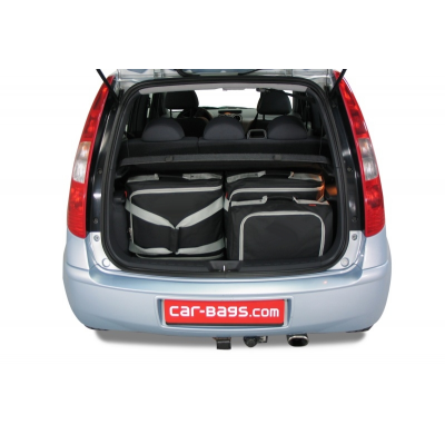 Set maletas especifico MITSUBISHI Colt (Z30) 2004-2009 5d CAR-BAGS (2x Trolley + 2x Bolsa de mano)