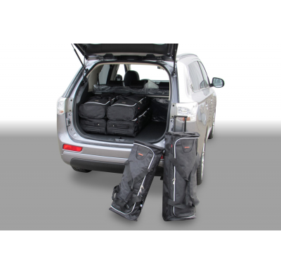 Set maletas especifico MITSUBISHI Outlander PHEV 2013- suv CAR-BAGS (3x Trolley + 3x Bolsa de mano)