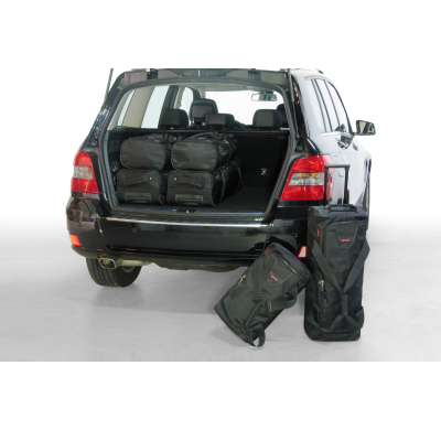 Set maletas especifico MERCEDES-BENZ GLK (X204) 2008-2015 suv CAR-BAGS (3x Trolley + 3x Bolsa de mano)