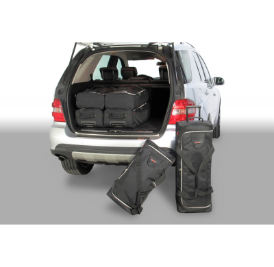 Set maletas especifico MERCEDES-BENZ ML (W164) 2005-2011 suv CAR-BAGS (3x Trolley + 3x Bolsa de mano)