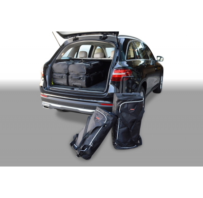 Set maletas especifico MERCEDES-BENZ GLC (X253) 2015- suv CAR-BAGS (3x Trolley + 3x Bolsa de mano)