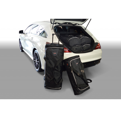 Set maletas especifico MERCEDES-BENZ CLA shooting brake (X117) 2015- wagon CAR-BAGS (3x Trolley + 3x Bolsa de mano)