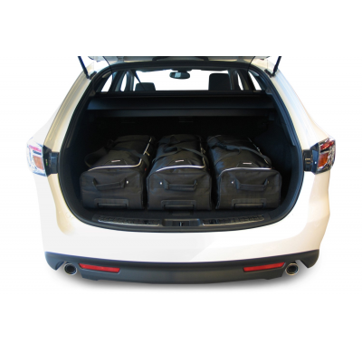 Set maletas especifico MAZDA Mazda6 (GH) 2008-2012 wagon CAR-BAGS (3x Trolley + 3x Bolsa de mano)