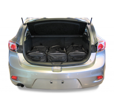 Set maletas especifico MAZDA Mazda3 (BL) 2010-2013 5d CAR-BAGS (3x Trolley + 3x Bolsa de mano)