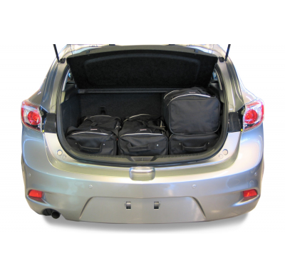 Set maletas especifico MAZDA Mazda3 (BL) 2010-2013 5d CAR-BAGS (3x Trolley + 3x Bolsa de mano)
