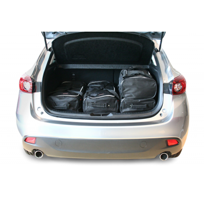 Set maletas especifico MAZDA Mazda3 (BM) 2013- 5d CAR-BAGS (3x Trolley + 3x Bolsa de mano)