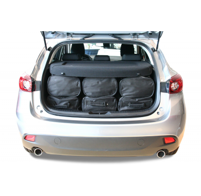 Set maletas especifico MAZDA Mazda3 (BM) 2013- 5d CAR-BAGS (3x Trolley + 3x Bolsa de mano)
