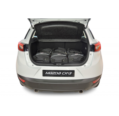 Set maletas especifico MAZDA CX-3 2015- suv CAR-BAGS (3x Trolley + 3x Bolsa de mano)