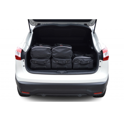 Set maletas especifico NISSAN Qashqai (J11) 2014- suv CAR-BAGS (3x Trolley + 3x Bolsa de mano)