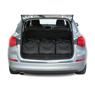 Set maletas especifico OPEL Astra J Sports Tourer 2010-2016 wagon CAR-BAGS (3x Trolley + 3x Bolsa de mano)