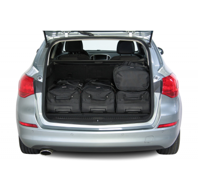 Set maletas especifico OPEL Astra J Sports Tourer 2010-2016 wagon CAR-BAGS (3x Trolley + 3x Bolsa de mano)