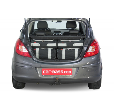 Set maletas especifico OPEL Corsa D  2006-2014 5d CAR-BAGS (2x Trolley + 2x Bolsa de mano)