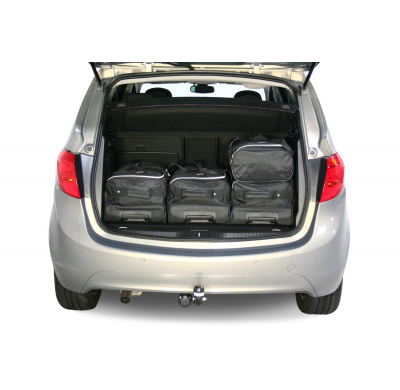 Set maletas especifico OPEL Meriva B 2010-2017 mpv CAR-BAGS (3x Trolley + 3x Bolsa de mano)
