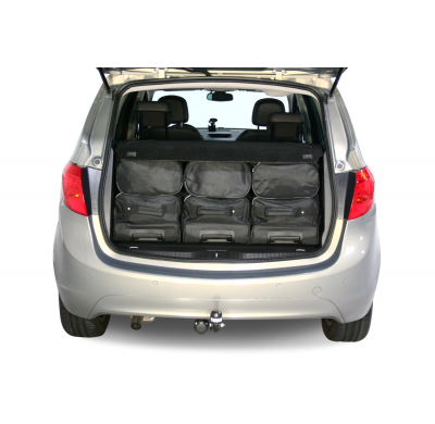 Set maletas especifico OPEL Meriva B 2010-2017 mpv CAR-BAGS (3x Trolley + 3x Bolsa de mano)