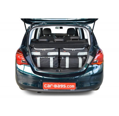 Set maletas especifico OPEL Corsa E 2014- 5d CAR-BAGS (2x Trolley + 2x Bolsa de mano)