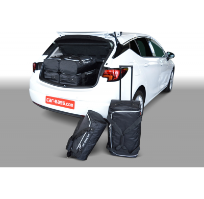 Set maletas especifico OPEL Astra K 2015- 5d CAR-BAGS (3x Trolley + 3x Bolsa de mano)