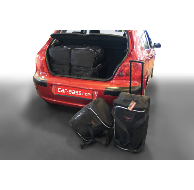 Set maletas especifico PEUGEOT 307 2001-2007 3d & 5d CAR-BAGS (3x Trolley + 3x Bolsa de mano)