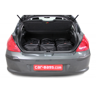 Set maletas especifico PEUGEOT 308 I 2007-2013 3d & 5d CAR-BAGS (3x Trolley + 3x Bolsa de mano)