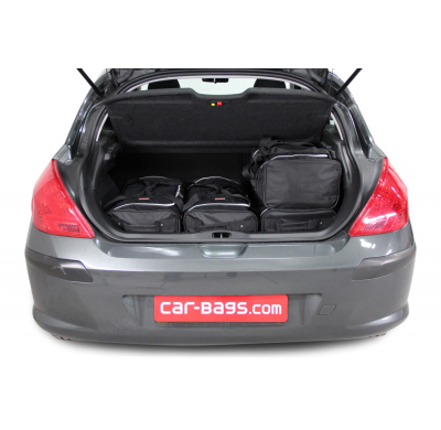 Set maletas especifico PEUGEOT 308 I 2007-2013 3d & 5d CAR-BAGS (3x Trolley + 3x Bolsa de mano)