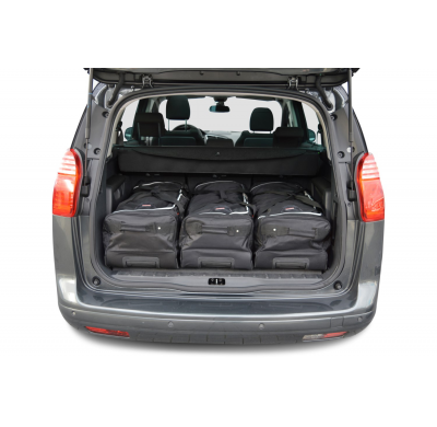 Set maletas especifico PEUGEOT 5008 2009-2017 mpv CAR-BAGS (3x Trolley + 3x Bolsa de mano)