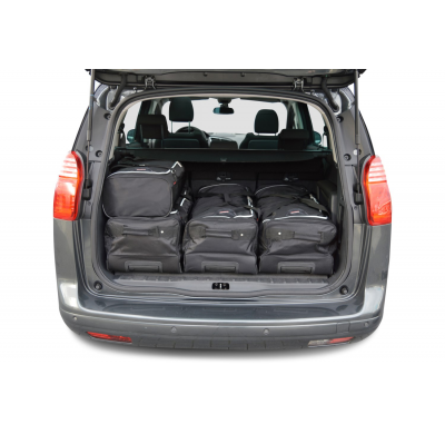 Set maletas especifico PEUGEOT 5008 2009-2017 mpv CAR-BAGS (3x Trolley + 3x Bolsa de mano)