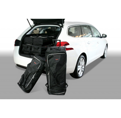 Set maletas especifico PEUGEOT 308 II SW 2013- wagon CAR-BAGS (3x Trolley + 3x Bolsa de mano)
