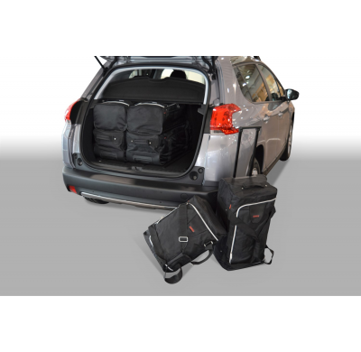 Set maletas especifico PEUGEOT 2008 2014- suv CAR-BAGS (3x Trolley + 3x Bolsa de mano)