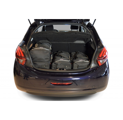 Set maletas especifico PEUGEOT 208 2012- 5d CAR-BAGS (3x Trolley + 3x Bolsa de mano)
