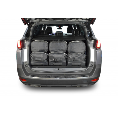 Set maletas especifico PEUGEOT 5008 II 2017- mpv CAR-BAGS (3x Trolley + 3x Bolsa de mano)