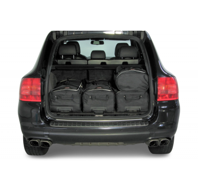 Set maletas especifico PORSCHE Cayenne I (9PA) 2002-2010 suv CAR-BAGS (3x Trolley + 3x Bolsa de mano)