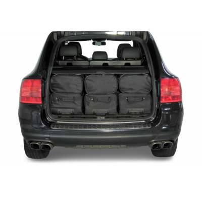 Set maletas especifico PORSCHE Cayenne I (9PA) 2002-2010 suv CAR-BAGS (3x Trolley + 3x Bolsa de mano)