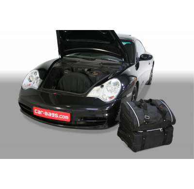 Set maletas especifico PORSCHE 911 (996) 2WD + 4WD without CD-changer or with CD-changer on top of bulkhead 1997-2006 coupé / ca