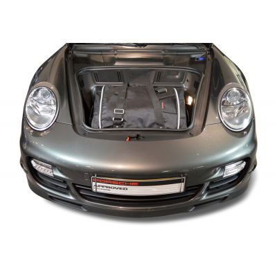 Set maletas especifico PORSCHE 911 (997) 2WD without CD-changer or with CD-changer on top of bulkhead 2004-2012 coupé / cabrio C