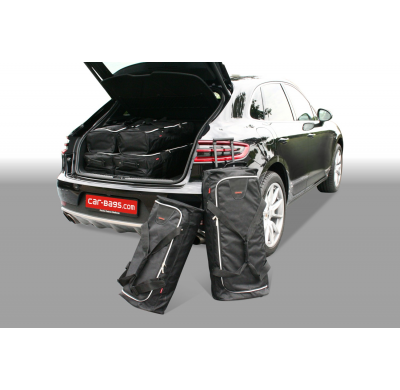 Set maletas especifico PORSCHE Macan (95B) 2014- suv CAR-BAGS (3x Trolley + 3x Bolsa de mano)