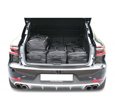 Set maletas especifico PORSCHE Macan (95B) 2014- suv CAR-BAGS (3x Trolley + 3x Bolsa de mano)