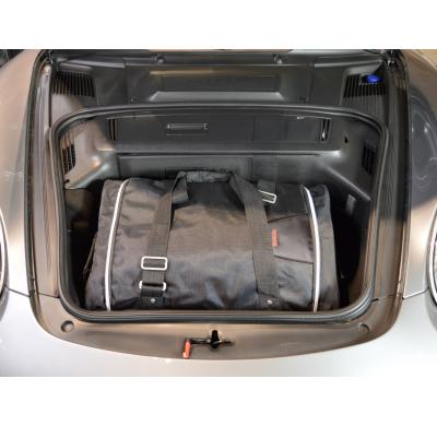 Set maletas especifico PORSCHE Cayman / Boxster (987) 2WD + 4WD with CD-changer 2004-2012 coupé / cabrio CAR-BAGS (1x Trolley +