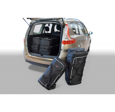 Set maletas especifico RENAULT Grand Scénic III 2009-2016 mpv CAR-BAGS (3x Trolley + 3x Bolsa de mano)