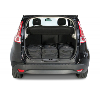 Set maletas especifico RENAULT Scénic III 2009-2016 mpv CAR-BAGS (3x Trolley + 3x Bolsa de mano)
